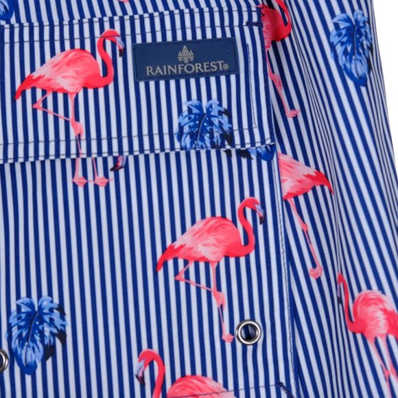 Rainforest Men's XL Swim Trunks Flamingo - Picture 5 of 6